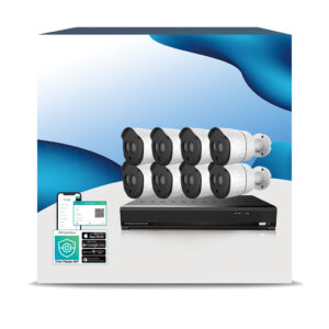 BFRT-8PK2TW5MP 8 Camera Bullet Package White